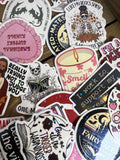 50 Fun Book Lovers stickers