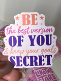 Positive sticker waterproof 50