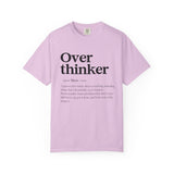 Overthinker Graphic T-Shirt – Funny Mental Health Quote Tee