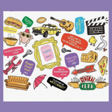 FRIENDS stickers Waterproof 50 TV Show