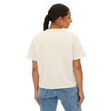 Boxy Tee — Spanish Quote "No te portes bien, no vale la pena" Casual Graphic