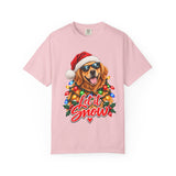 Let It Snow Christmas Golden Retriever T-Shirt