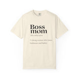 Boss Mom Inspirational Statement T-Shirt