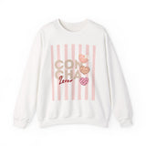 Concha Lover Sweatshirt — Vintage Pink Pastry Crewneck