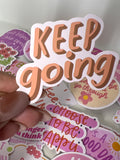 Positive sticker waterproof 50