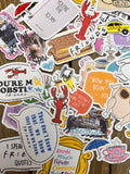 Fun F•R•I•E•N•D•S stickers