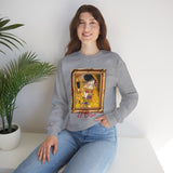 El Beso Framed Art Crewneck Sweatshirt- Art