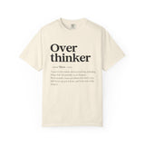 Overthinker Graphic T-Shirt – Funny Mental Health Quote Tee