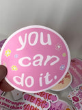 Positive sticker waterproof 50