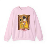 El Beso Framed Art Crewneck Sweatshirt- Art