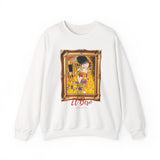 El Beso Framed Art Crewneck Sweatshirt- Art