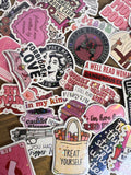 50 Fun Book Lovers stickers
