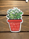 50 Plant stickers fun stickers