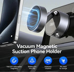 360° Rotation Ultra Stable Vacuum Suction Cup Magnetic Bracket Car Phone Holder