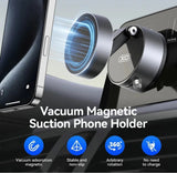 360° Rotation Ultra Stable Vacuum Suction Cup Magnetic Bracket Car Phone Holder