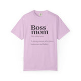 Boss Mom Inspirational Statement T-Shirt