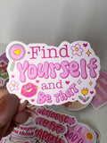Positive sticker waterproof 50
