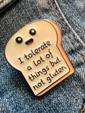 GLUTEN FREE METAL PIN