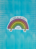 Rainbow Stickers D