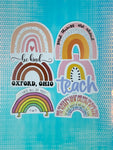 Rainbow Stickers D
