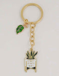 KEYCHAIN CRAZY PLANT LADY Chain Plant Lover